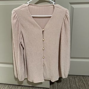 Pink business top